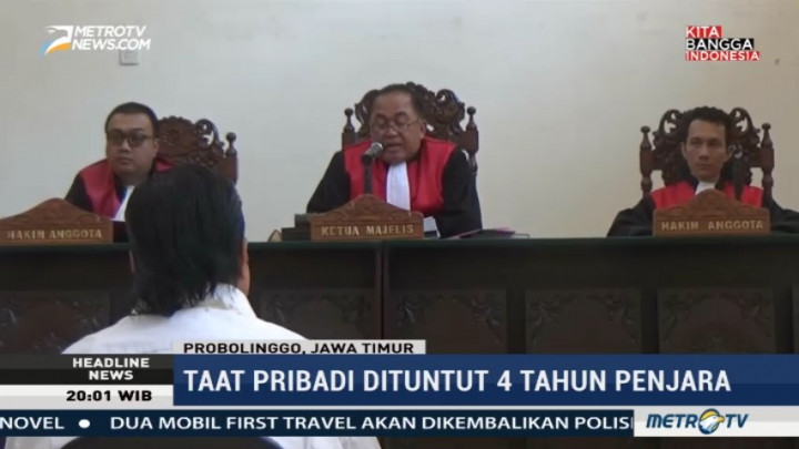 Dimas Kanjeng Dituntut 4 Tahun Penjara