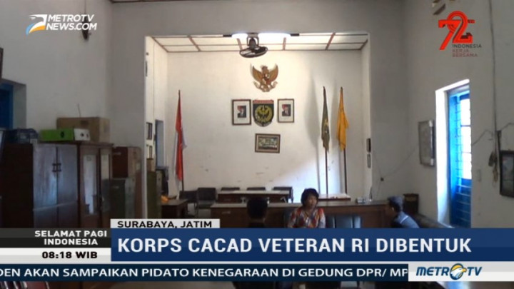 Mengunjungi Korps Cacat Veteran RI
