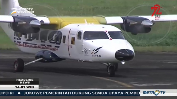 Pesawat N-219 Sukses Lakukan Uji Terbang
