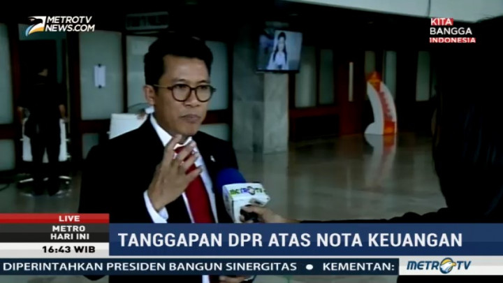 Tanggapan Anggota Dewan atas RAPBN 2018