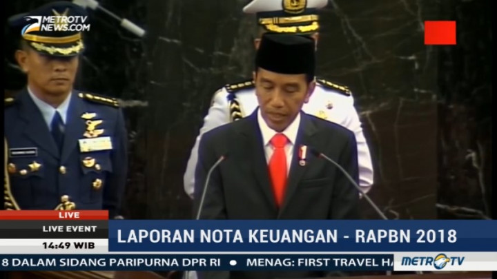 Ini Fokus Pemerintah di RAPBN 2018