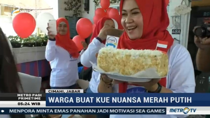 Begini Cara Warga Salatiga dan Cimahi Rayakan HUT RI