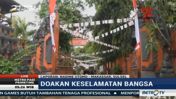 Warga Makassar Gelar Doa Bersama untuk Keselamatan Bangsa