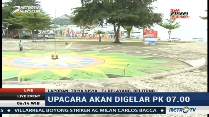 400 Warga akan Ikuti Upacara HUT RI di Tanjung Kelayang