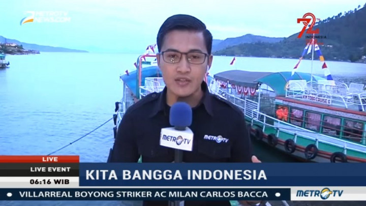 NasDem Gelar Gerak Jalan di Danau Toba