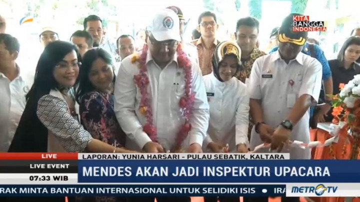 Mendes akan Pimpin Upacara HUT RI di Pulau Sebatik