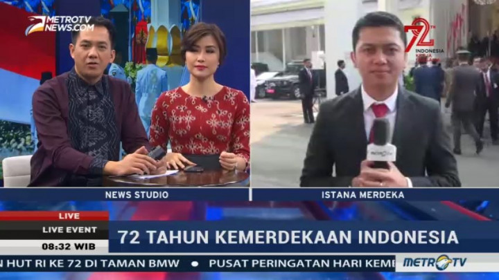 Suku Baduy Ikuti Upacara Peringatan HUT RI di Istana