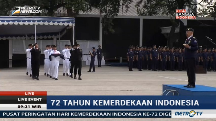 Akademi Bela Negara NasDem Gelar Upacara HUT RI