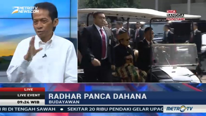 Budayawan: Jokowi Tunjukkan Nilai Kesantunan di Upacara HUT RI