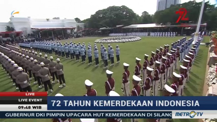 Upacara Peringatan HUT ke-72 RI (1)