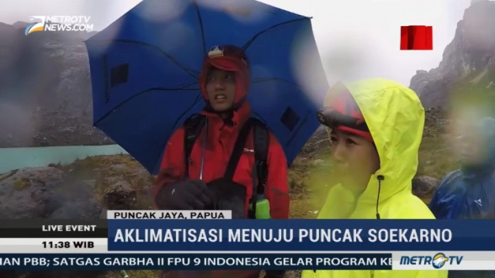 Potret Perjalanan Tim Ekspedisi Carstensz