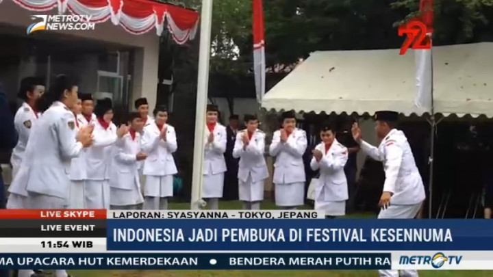 Suasana Keakraban Terasa di Peringatan HUT RI di Tokyo