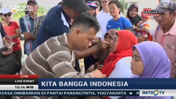 Peringatan HUT ke-72 RI di Palembang Berlangsung Meriah