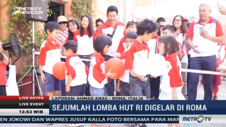 HUT ke-72 RI Turut Diperingati di Roma