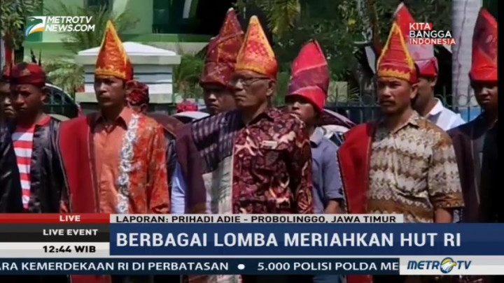 Berbagai Lomba Meriahkan Peringatan HUT RI di Probolinggo