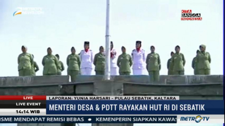 Menteri Desa dan PDTT Rayakan HUT RI di Sebatik