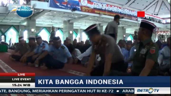 Memperingati HUT RI, Warga Makassar Gelar Doa Bersama di Lima Tempat Ibadah