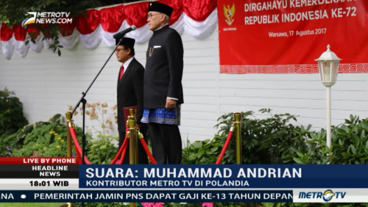 HUT ke-72 RI Dirayakan di Polandia