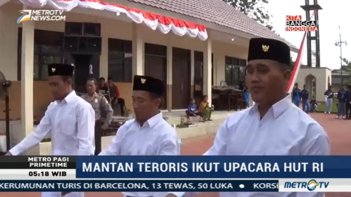 Mantan Teroris Jadi Petugas Upacara HUT RI di Lamongan