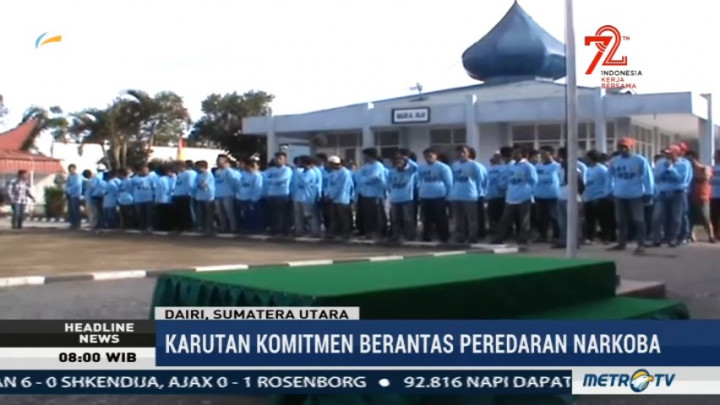 257 Warga Binaan Rutan Sidikalang Dapat Remisi HUT RI