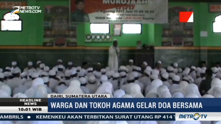 Kodim 0206 Dairi Gelar Doa Bersama Bagi Pahlawan