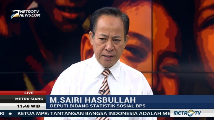 BPS: Secara Umum Penduduk Indonesia Bahagia