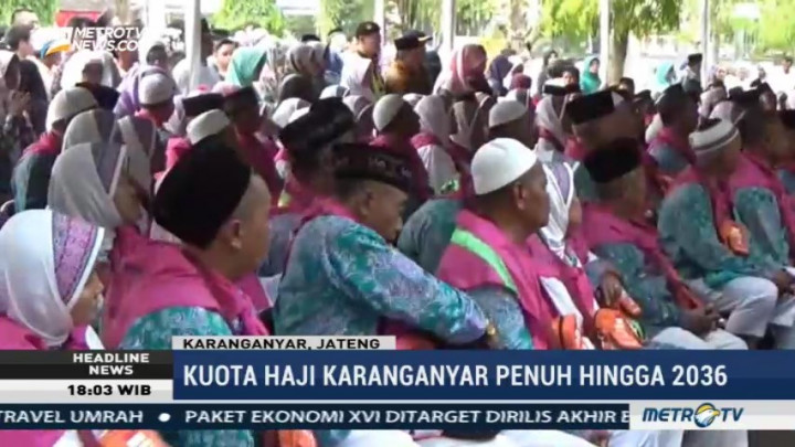 Kuota Haji di Karanganyar Penuh Hingga Tahun 2036