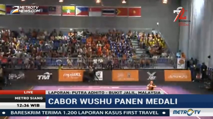 Indonesia Tambah Medali Emas dari Wushu