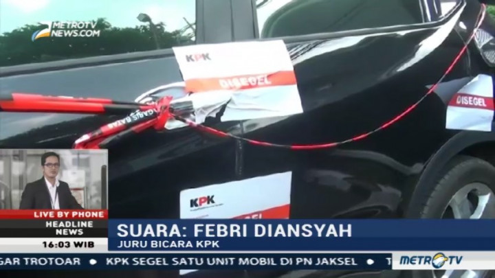 KPK Tangkap Tangan Panitera Pengganti PN Jaksel