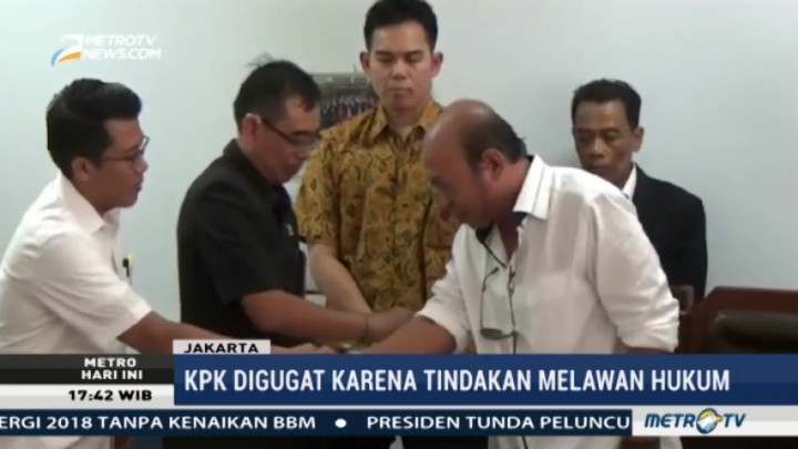 KPK Bayar Ganti Rugi Rp100 Juta untuk Syarifuddin