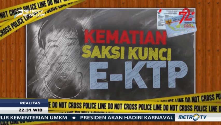 Kematian Saksi Kunci KTP-el (1)