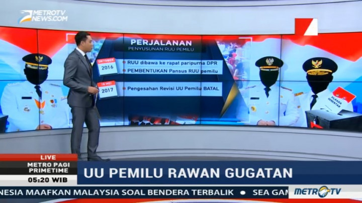 Menengok Kembali Perjalanan Penyusunan UU Pemilu