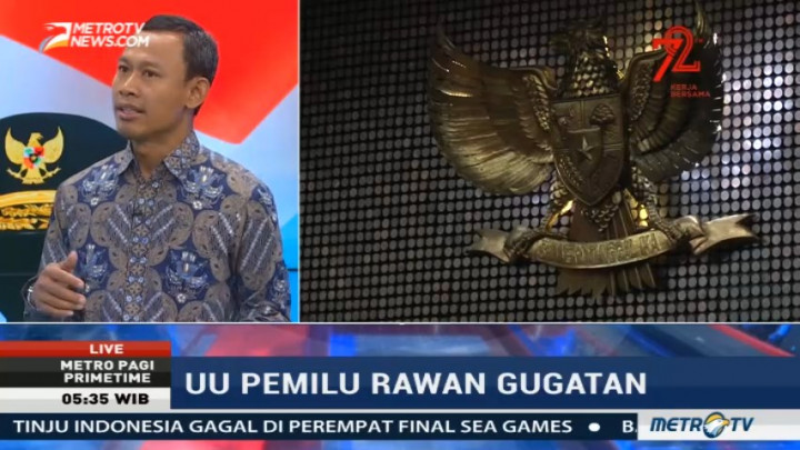 Usulan Dana KPU Baru Disetujui Rp10 Triliun