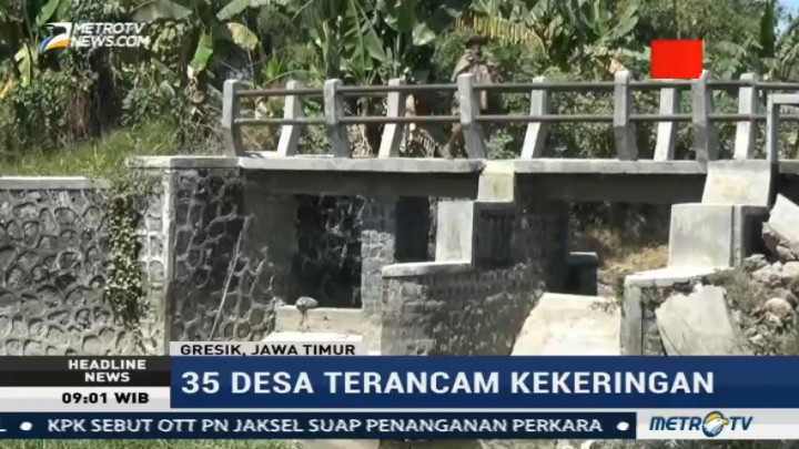 Tujuh Kecamatan di Gresik Terancam Kekeringan