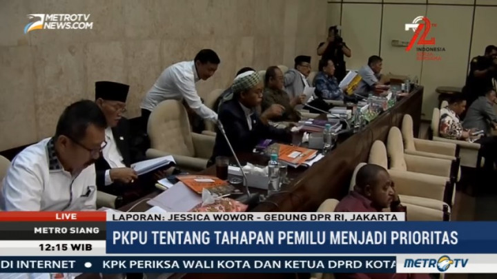 Komisi II DPR Gelar RDP dengan KPU dan Bawaslu