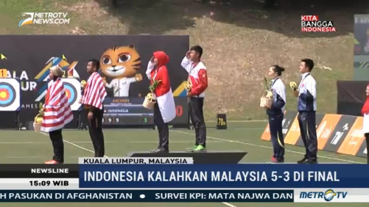Kalahkan Malaysia, Tim Panahan Indonesia Kembali Raih Emas