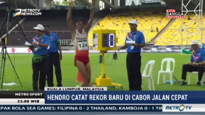 Atlet Jalan Cepat Indonesia Catat Rekor Baru di SEA Games