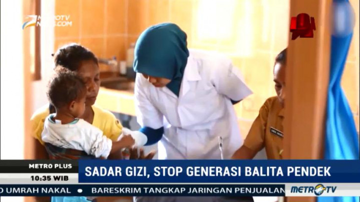 Sadar Gizi, Stop Generasi Balita Pendek (1)