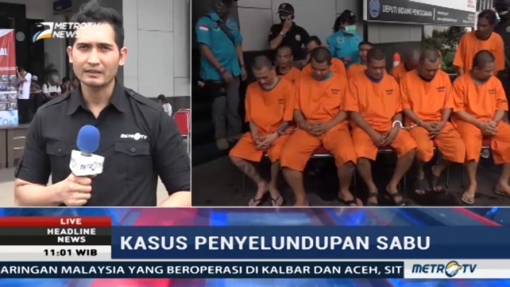 Dua Pengedar Narkotika Asal Malaysia Ditembak Mati BNN