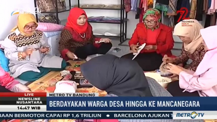 Berdayakan Warga Desa Hingga ke Mancanegara