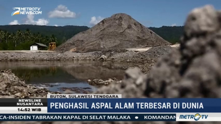 Kekayaan Aspal Pulau Buton Tidak akan Habis Hingga 300 Tahun