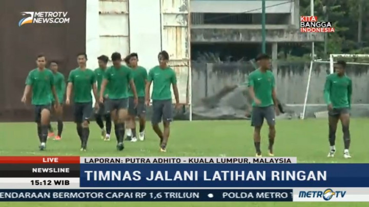 Usai Tahan Imbang Vietnam, Timnas U-22 Jalani Latihan Ringan