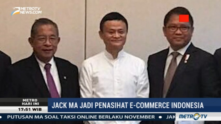 Jack Ma Ditunjuk Jadi Penasihat e-Commerce Indonesia