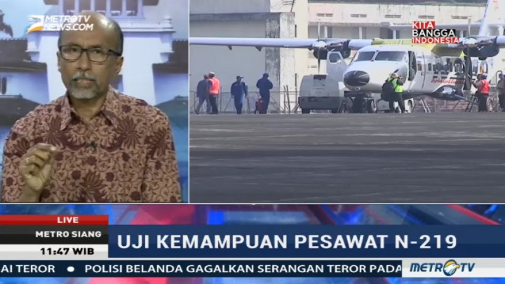 PT DI: Pembuatan Pesawat N219 untuk Menjawab Kebutuhan Masyarakat