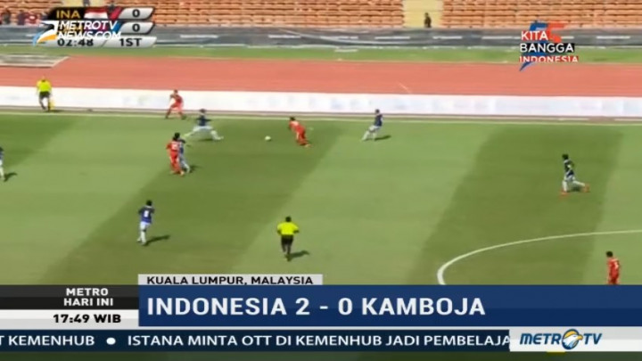 Kalahkan Kamboja, Indonesia Melaju ke Semifinal