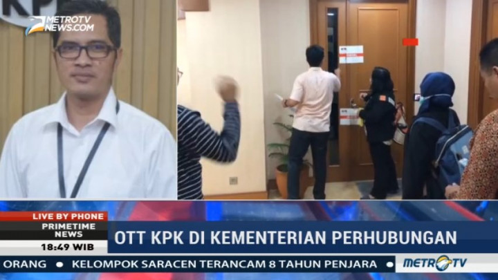 KPK Sita 10 Tas Berisi Uang dari OTT di Kemenhub