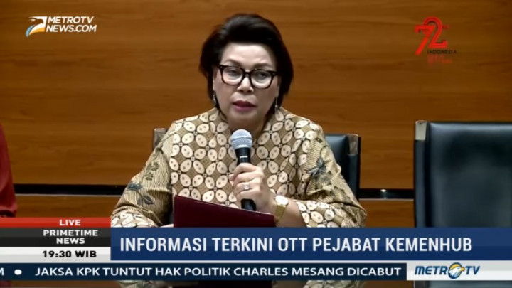 KPK Sita Rp20 Miliar dari OTT Dirjen Hubla