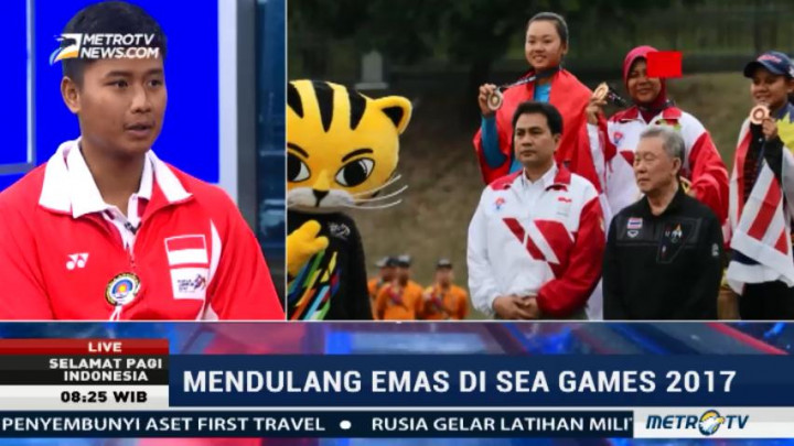 Tim Panahan Lumbung Emas Indonesia di SEA Games 2017 (1)