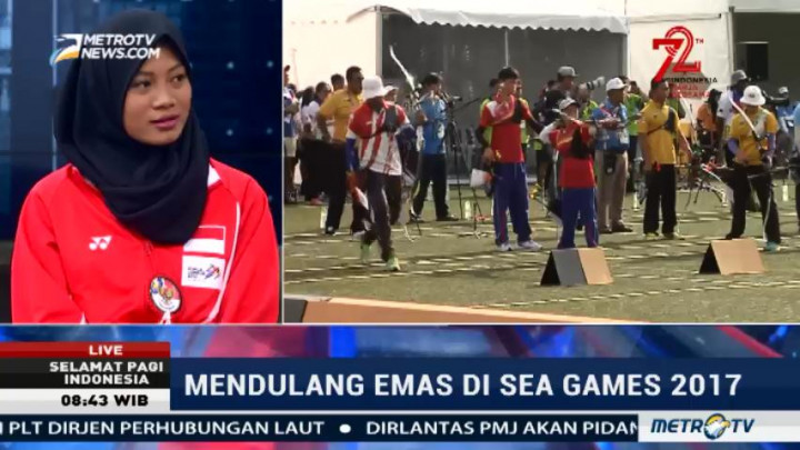 Tim Panahan Lumbung Emas Indonesia di SEA Games 2017 (2)
