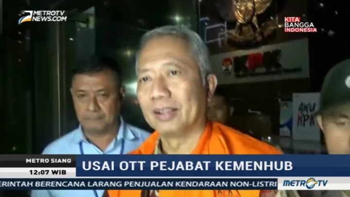 Dirjen Hubla Akui Terima Uang Suap dari Kontraktor